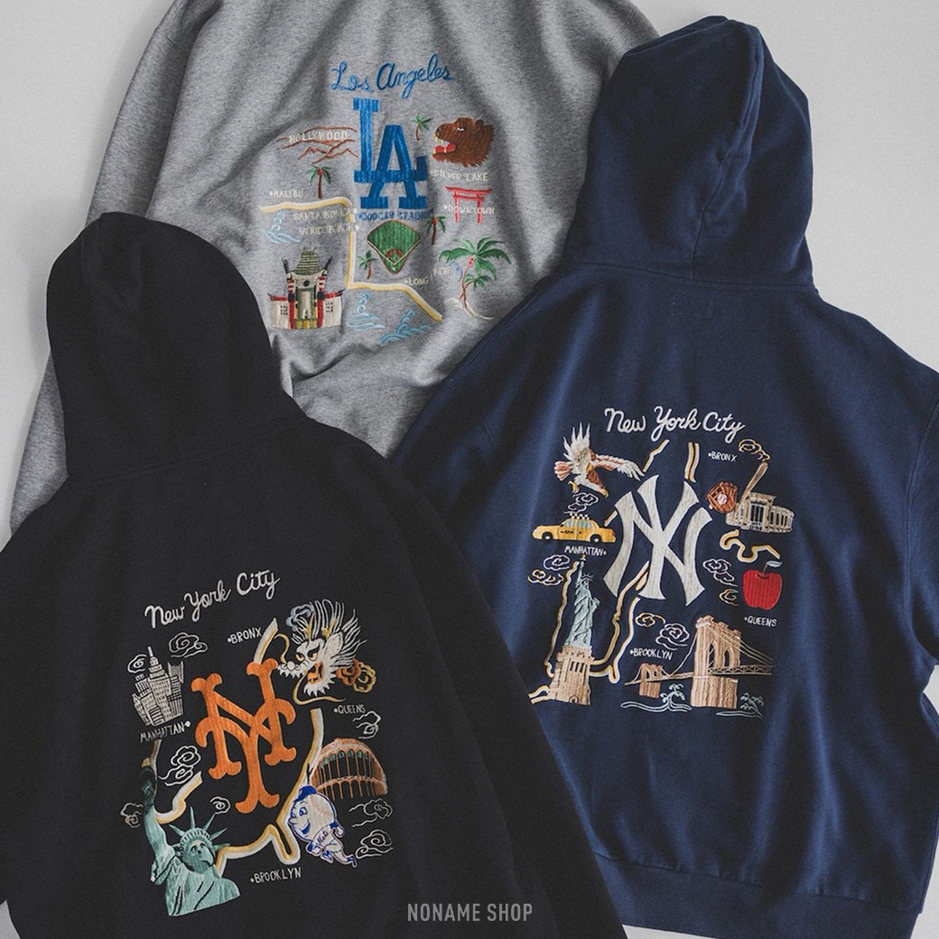 🔥限時特價🔥 BEAMS × Tailor Toyo × MLB 日本限定 別注 高質感 刺繡 球場 連帽 外套 三色 (男款)