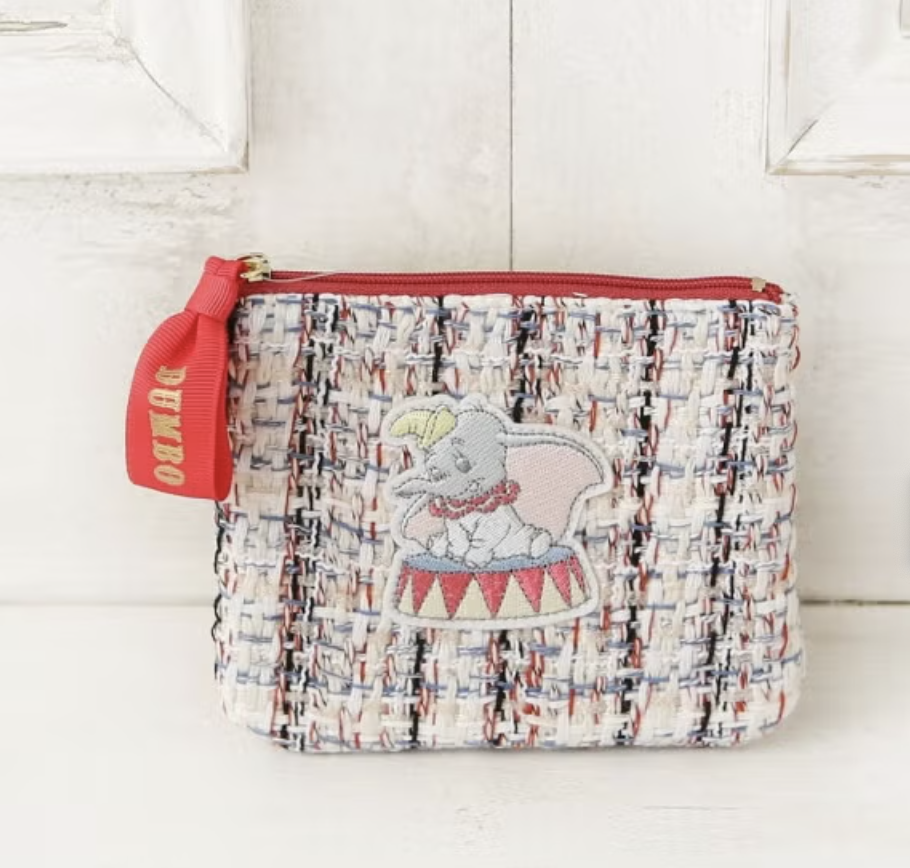 現貨┃日本 迪士尼  Disney x Afternoon Tea 小飛象 毛呢 小物袋 面紙袋