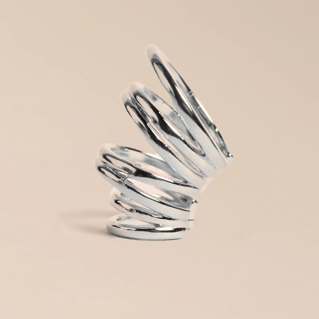 1WK0708-466 [WAEKURA] Earcuff Ava - Palladium (A-LX-E)