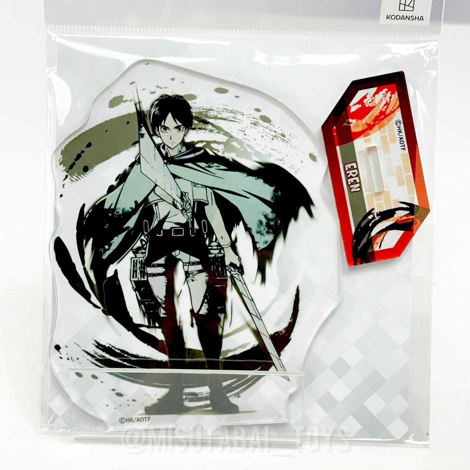 進擊的巨人 水墨風​格壓克力立牌 Vol.2 艾倫設計 B