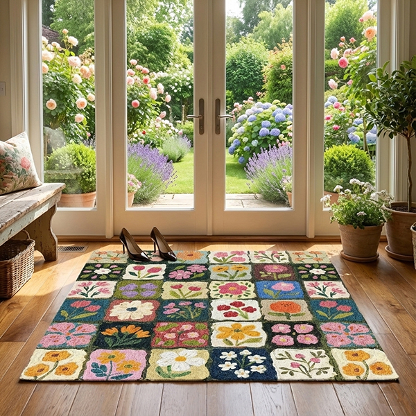 油畫花田入門用除塵地墊