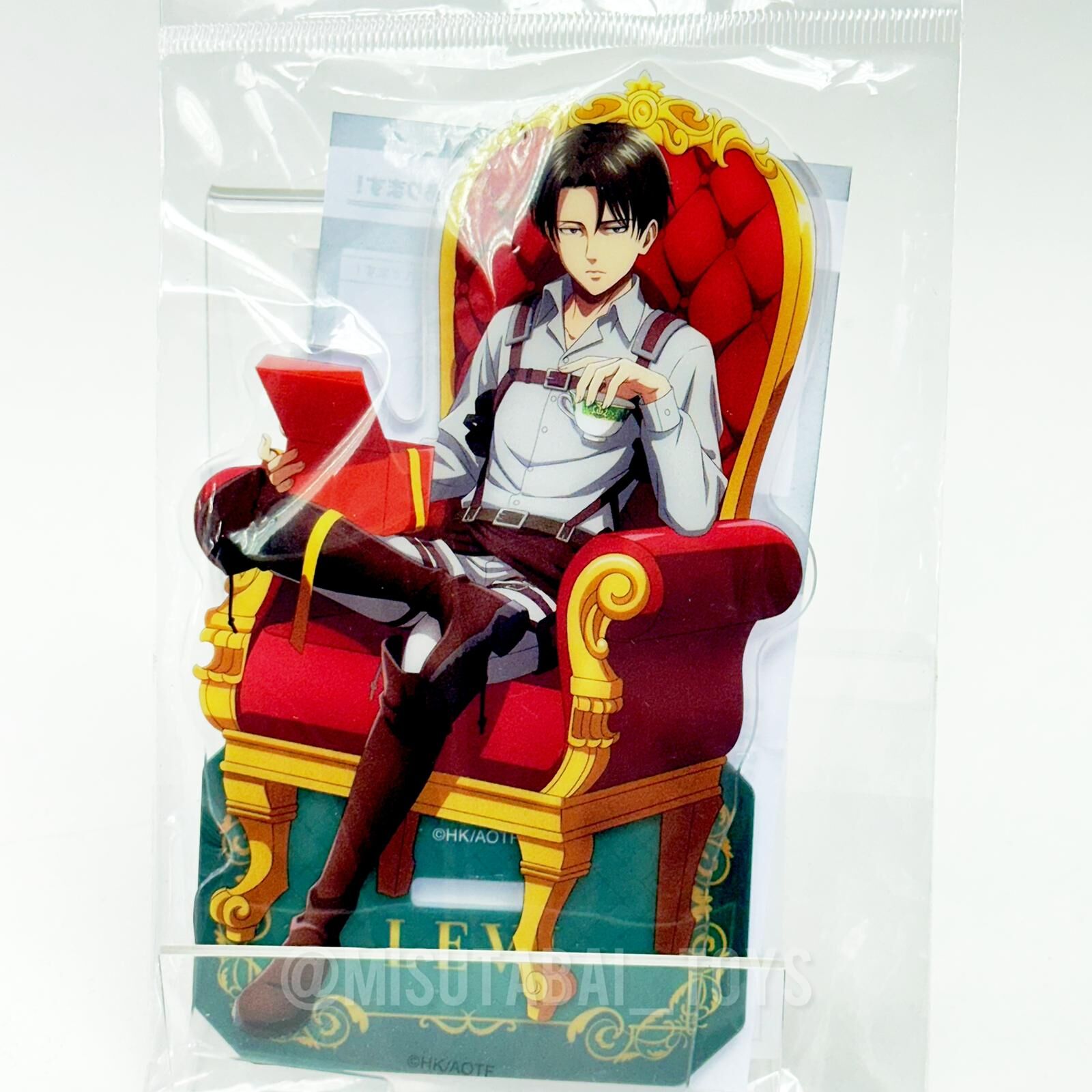 進擊的巨人 兵長 生日的亞克力立牌