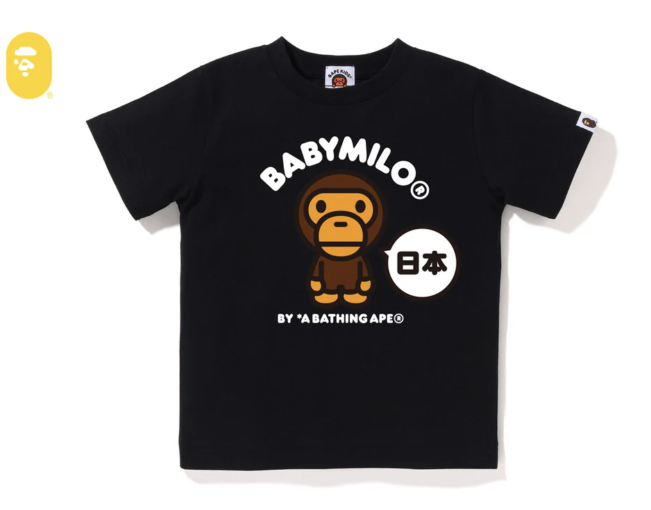 【BAPE童裝】0103 發售 JAPAN BABY MILO TEE