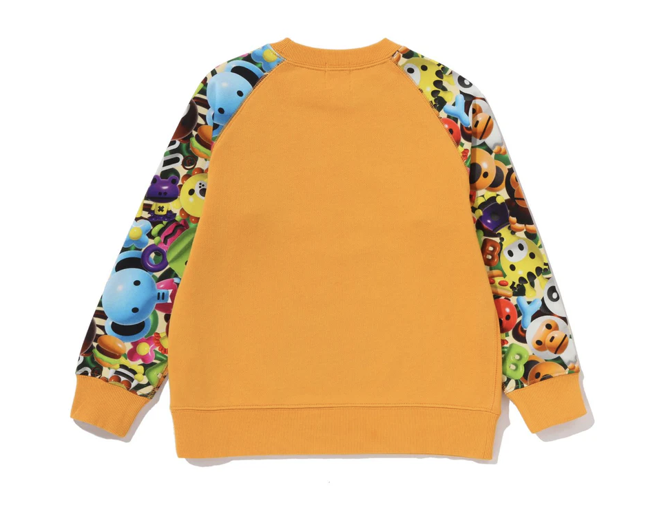 【BAPE童裝】0103 發售 衛衣 3D MILO ALL FRIENDS CREWNECK SWEATSHIRT