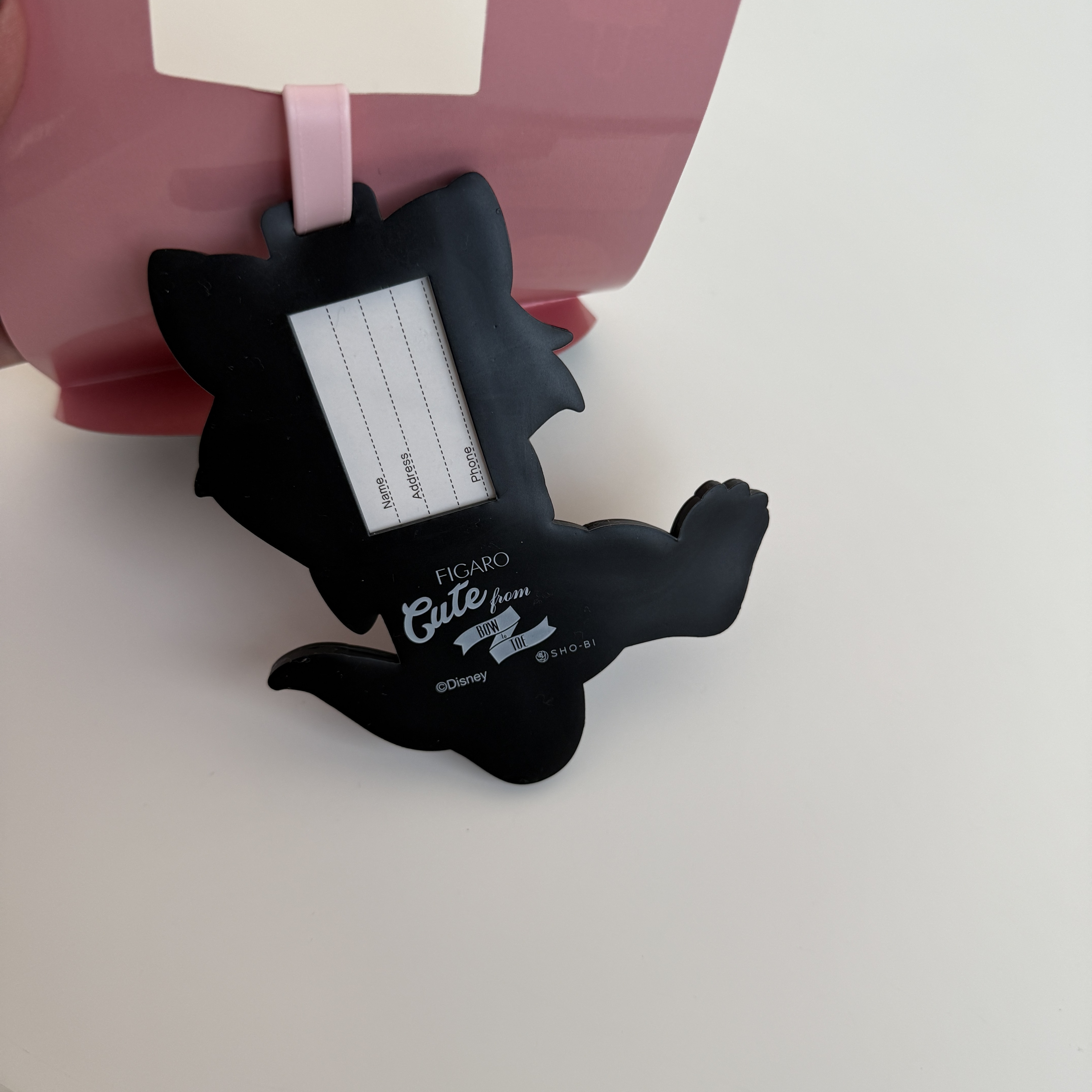 現貨┃日本 迪士尼 木偶奇遇記 費加洛貓 行李吊牌