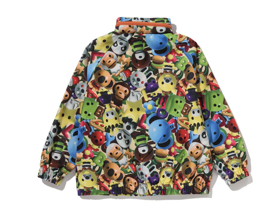 【BAPE童裝】0103 發售 3D MILO ALL FRIENDS LIGHT JACKET