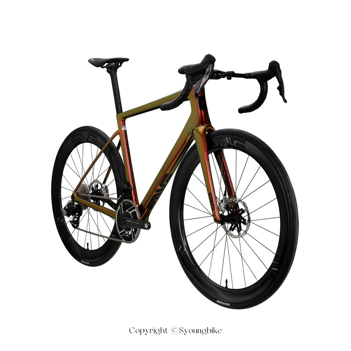 新色【ENVE】Melee 碳纖車架組 / Poison Apple 暗夜蘋果