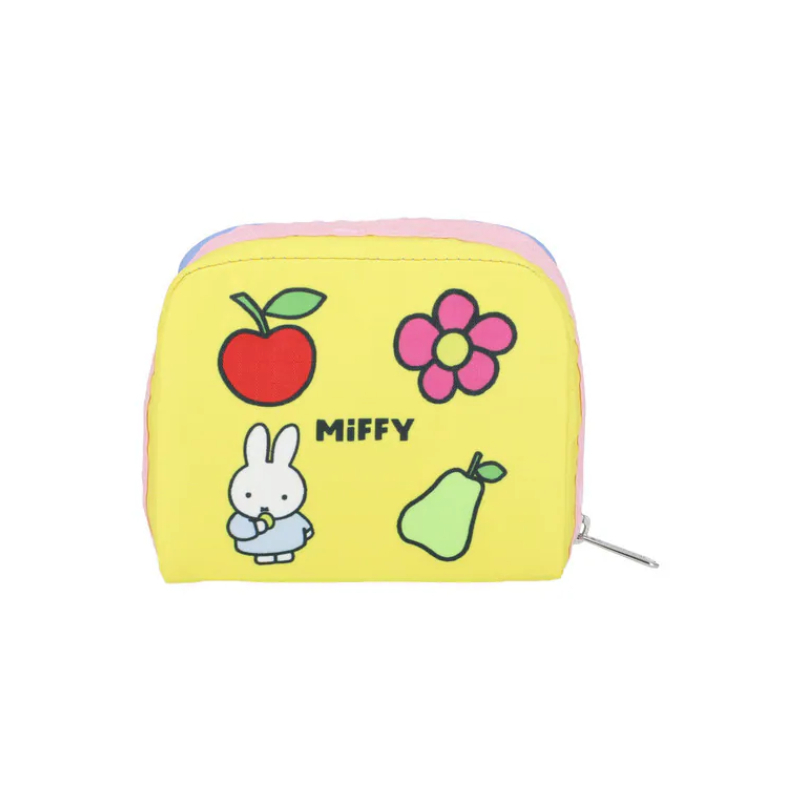 方形化妝袋 (MIFFY BLUE/YELLOW SQ)