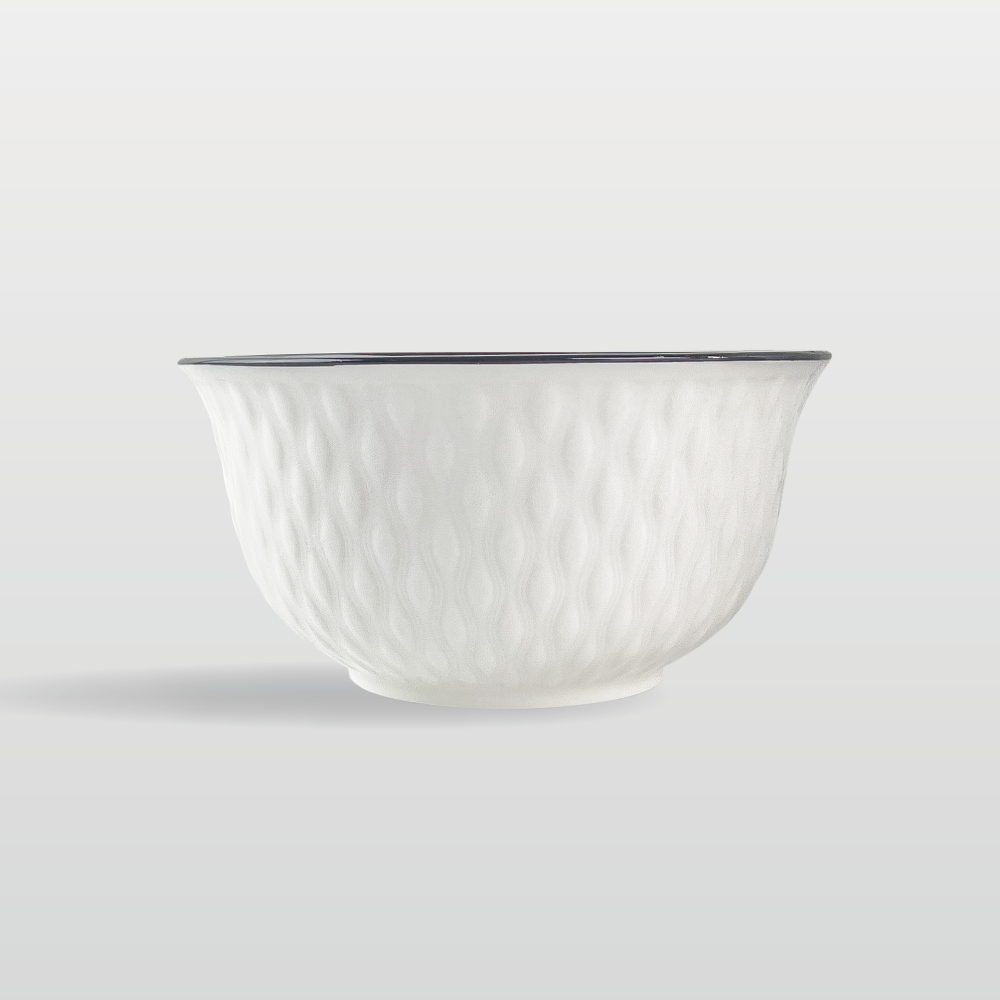 4.3吋/5吋浮雕碗-梅花紅 【陶杯杯瓷器】