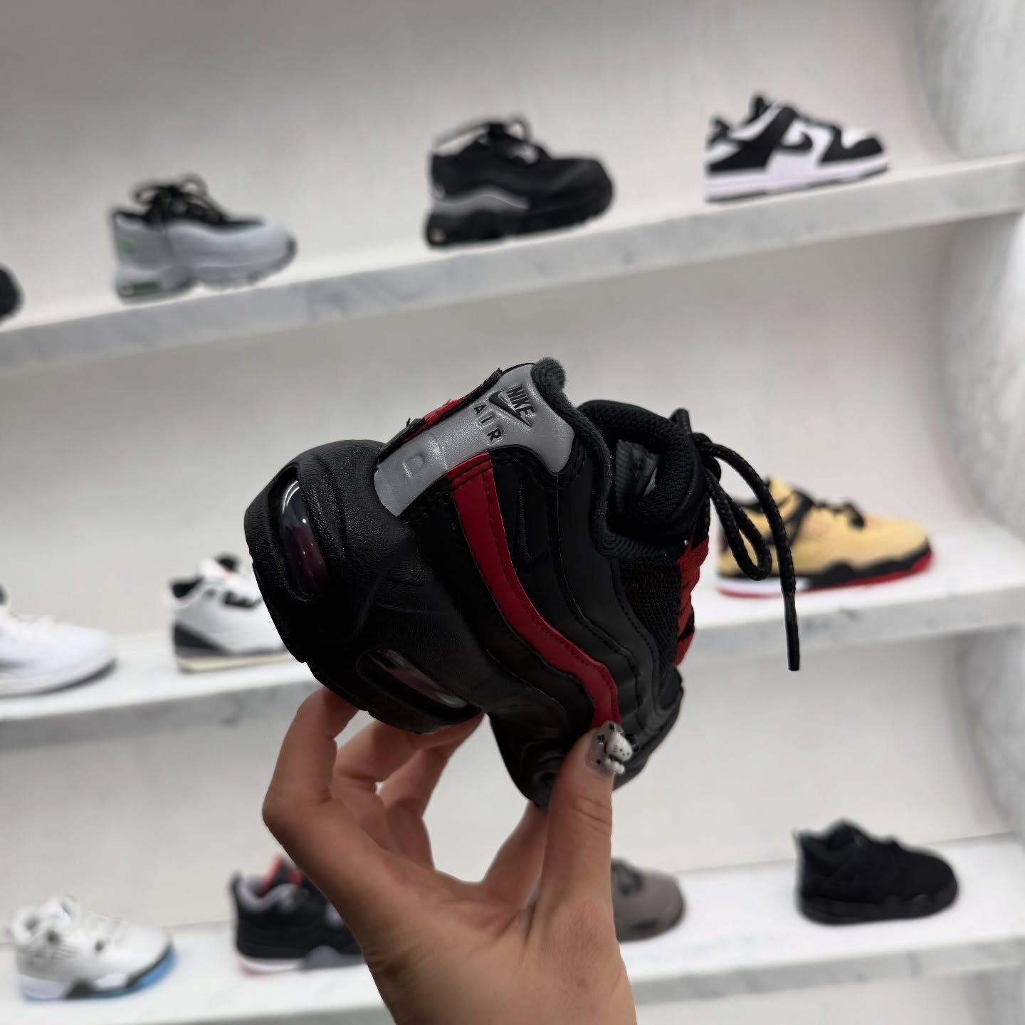 Nike Air Max 95 Recraft 日本限定 黑紅 黑色 氣墊 小童 中童 童鞋 HQ6365-015