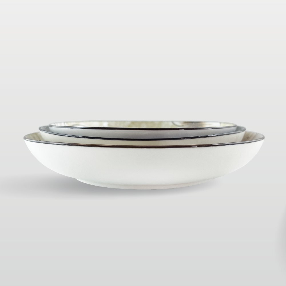 7吋/8吋/9吋飯盤-木棉花綠/玉櫻花藍 【陶杯杯瓷器】