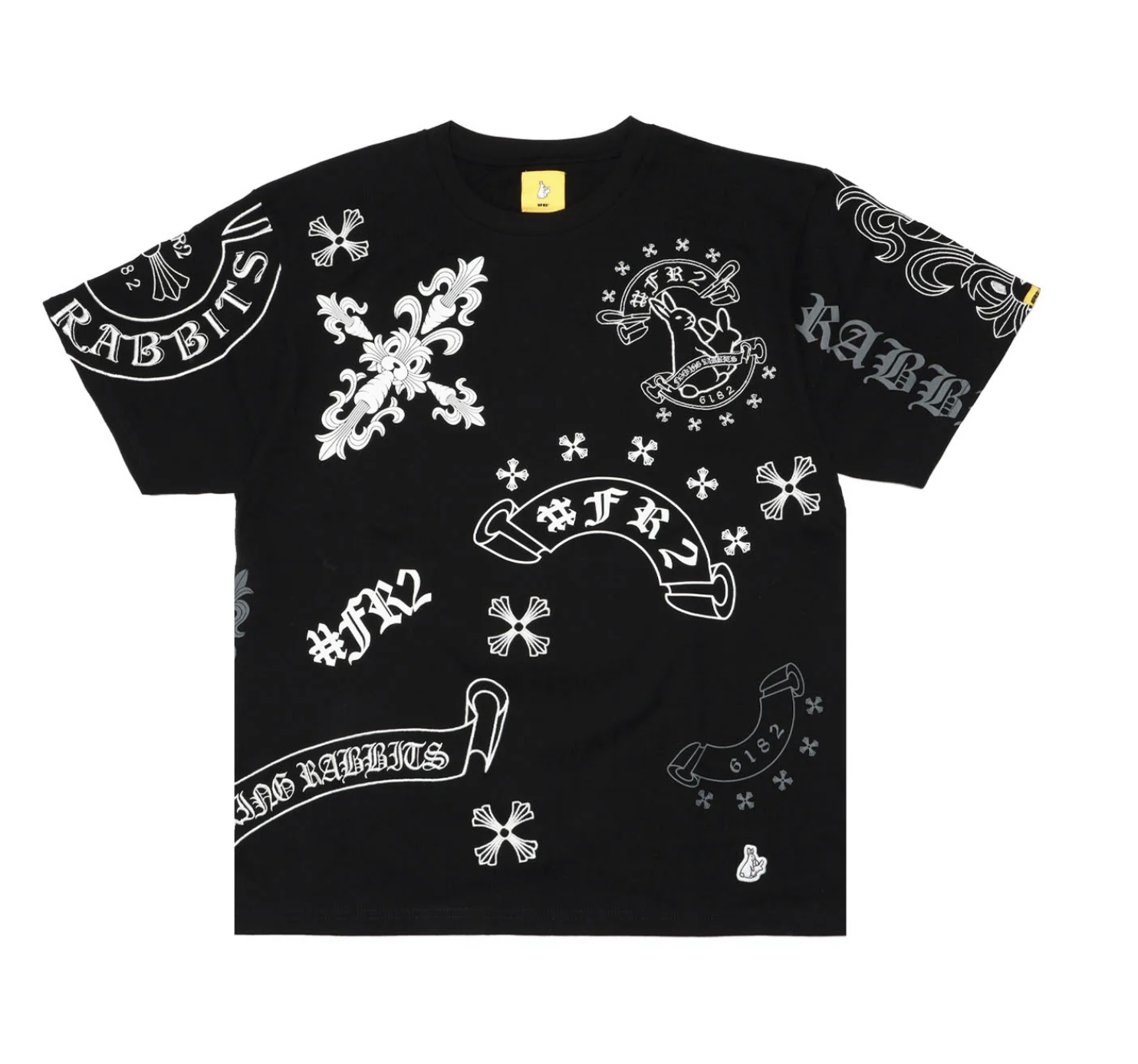 【#FR2】1月連線更新 Cross Rabbits Multi Logo T-shirt