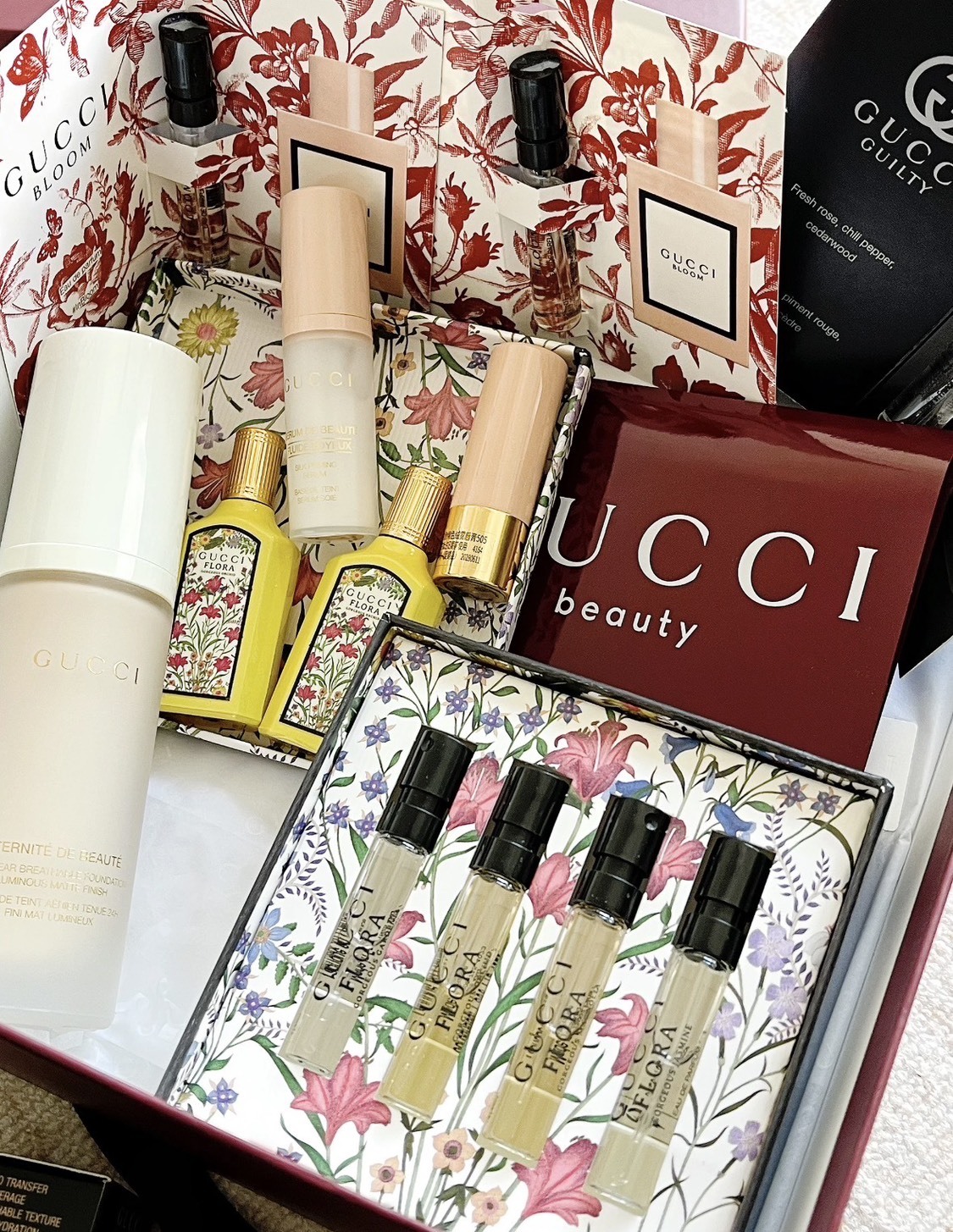 <限時開團⚡️> Gucci-Flora華麗針管小香禮盒（1.5ml*4)🎁