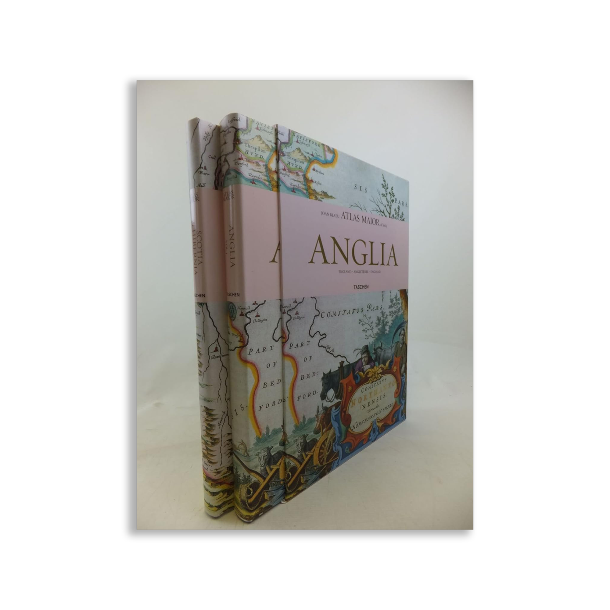 Atlas Maior of 1665: Anglia,Scotia et Hibernia