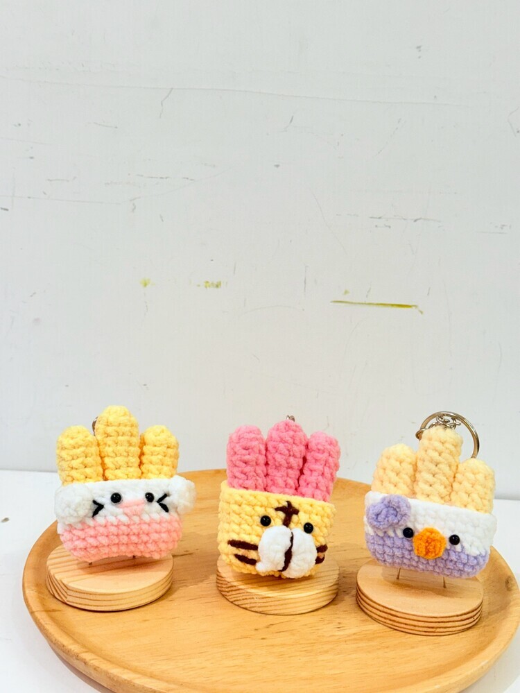 可愛造型薯條吊飾-2號