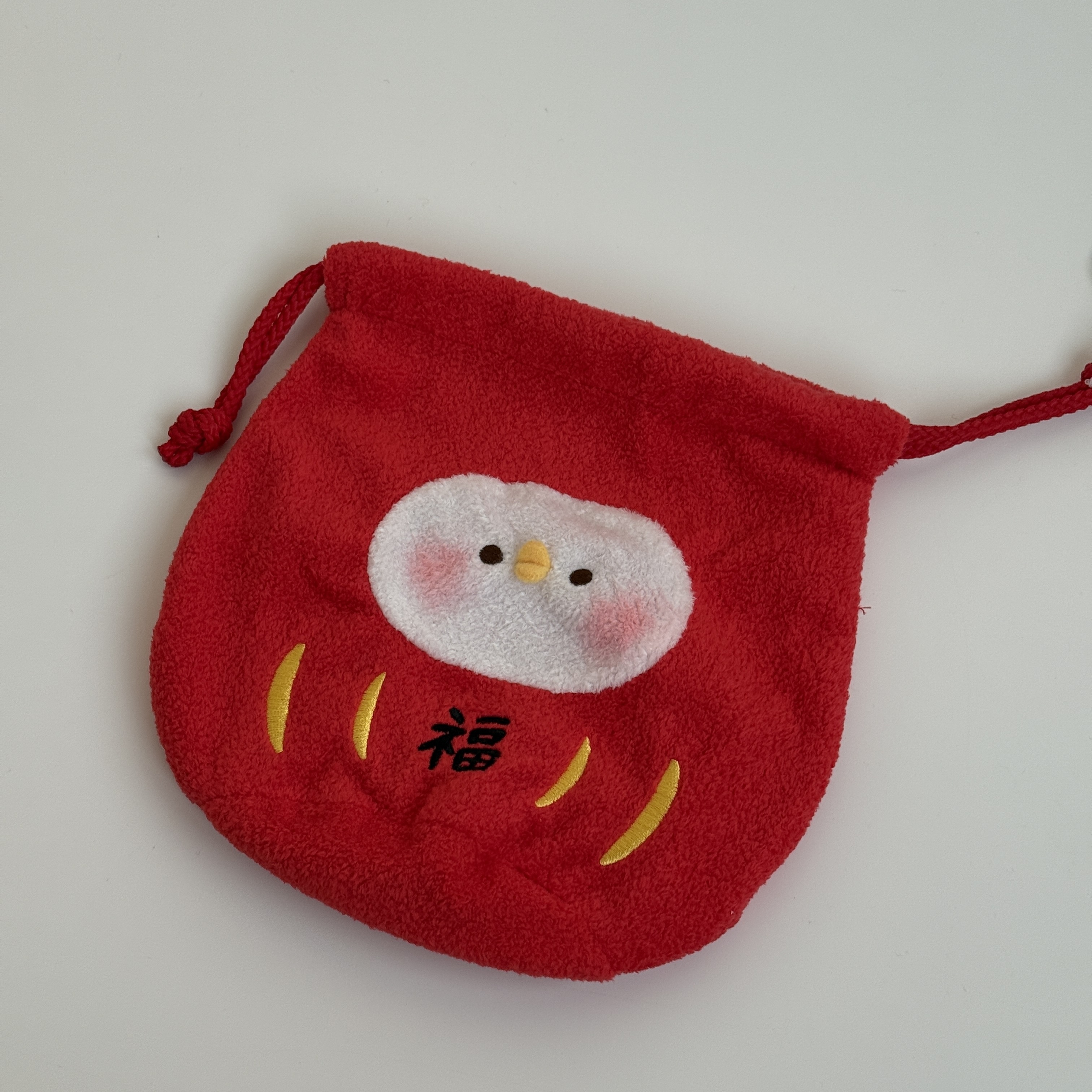 現貨┃日本 卡娜赫拉 福神 P助 毛巾布 束口袋