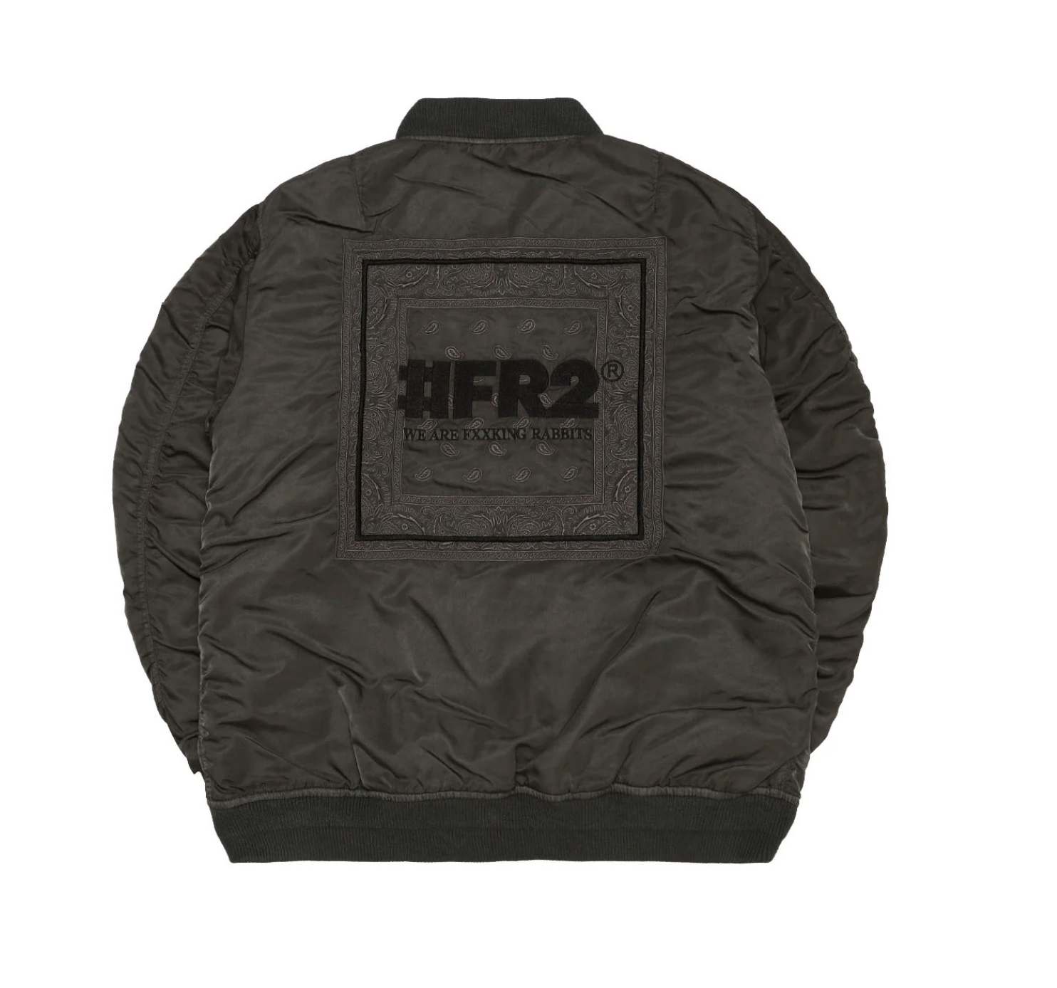 【#FR2】1月連線更新 MA-1飛行夾克 Garment Dye Embroidery Paisley Bomber Jacket