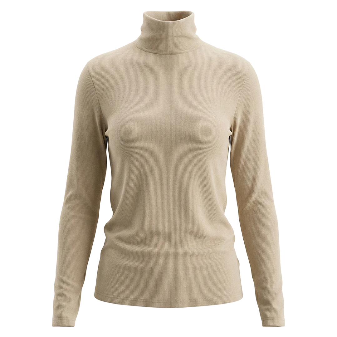 高領羊毛輕暖上衣 女款 (3色) 12SM9967B