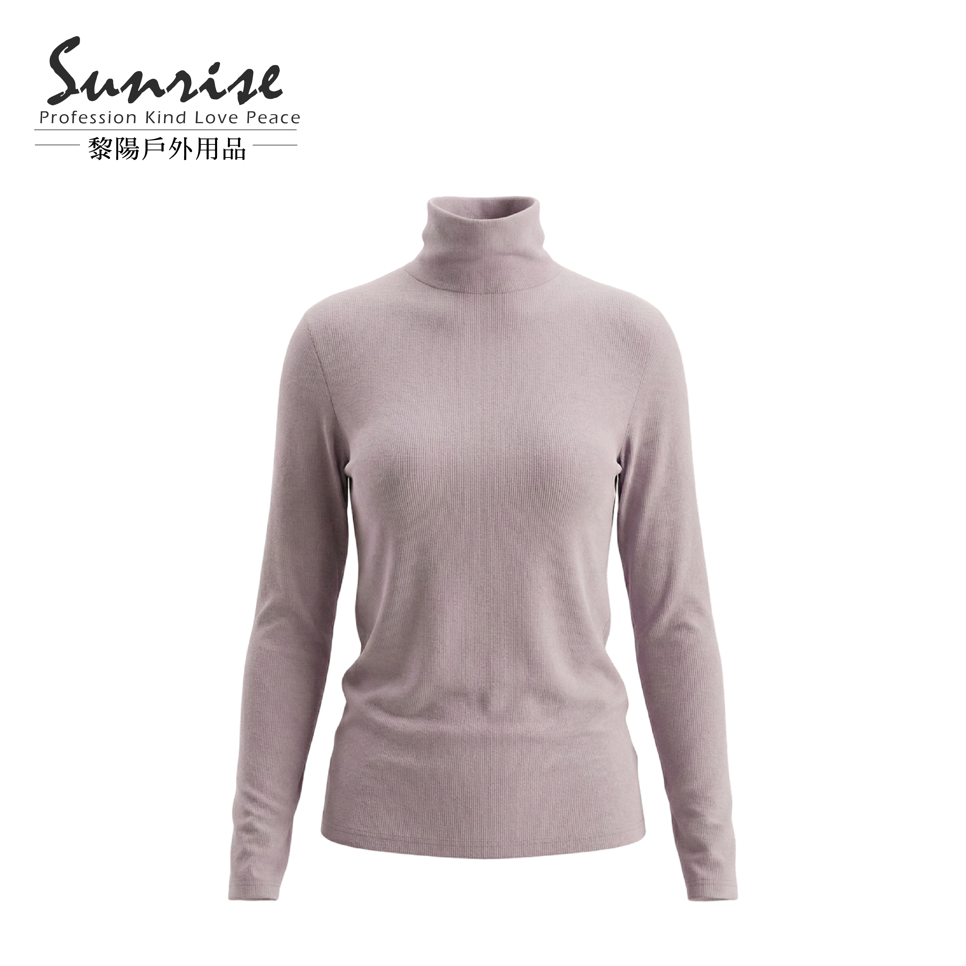 高領羊毛輕暖上衣 女款 (3色) 12SM9967B