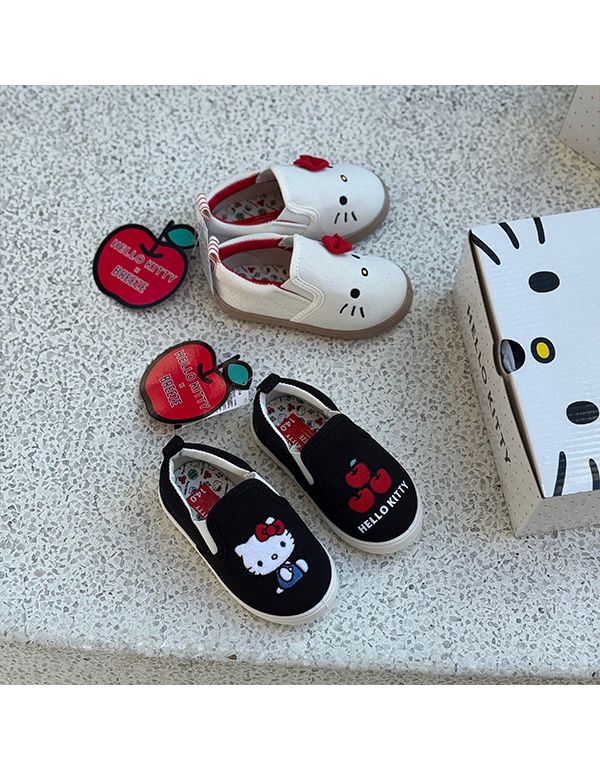Breeze X Sanrio Slip-On 日本限定 Hello Kitty 2色 凱蒂貓 懶人 童鞋 親子鞋