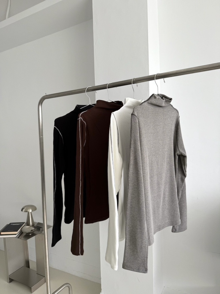 磨毛車線立領合身上衣