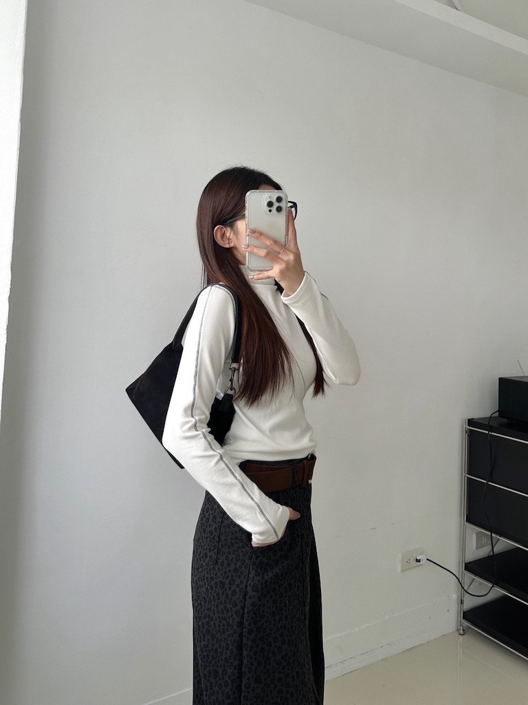 磨毛車線立領合身上衣