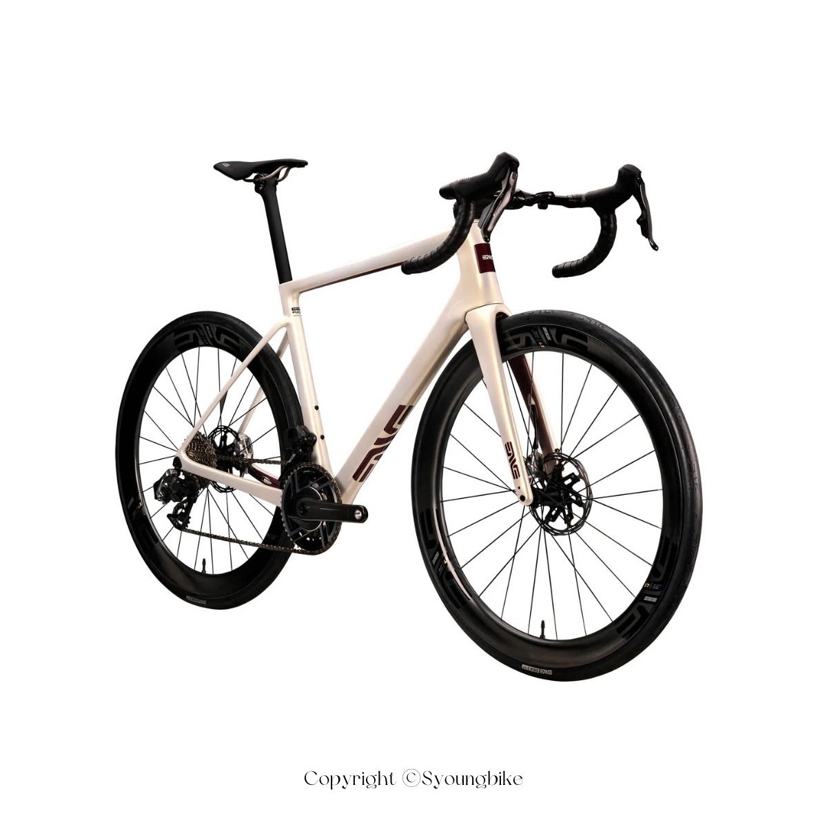 新色【ENVE】Melee 碳纖車架組 / Slipstream Pearl 珍珠米白