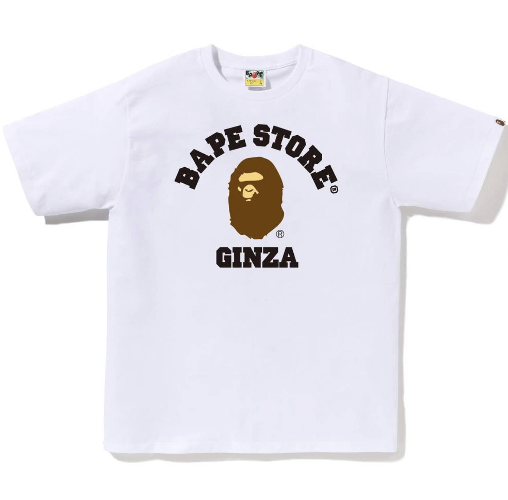 【BAPE店鋪限定】銀座店舖限定COLLEGE TEE