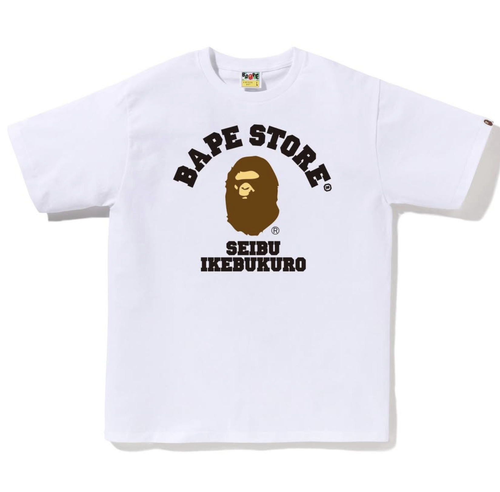 【BAPE店鋪限定】池袋店舖限定COLLEGE TEE