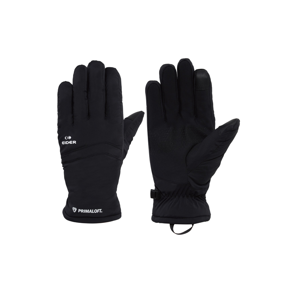 【EIDER】男Defender防潑水保暖手套/25EDMW25V06-[經典黑]