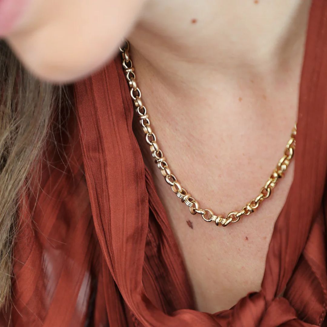 1WK0708-478 [WAEKURA] Necklace Paris Gold (A-LX-E)