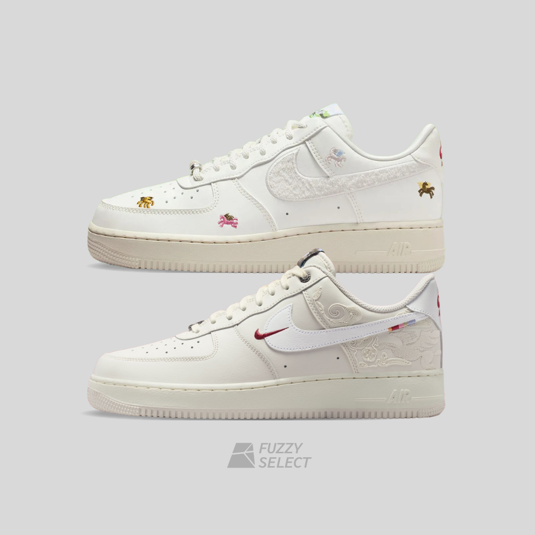 【逢甲 FUZZY】Nike Air Force 1 "Pegasus Pack" 馬年限定 白 男款 IQ1119-011 女款 IQ1143-100