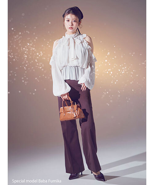 [預購] 折扣SNIDEL高腰寬版長褲