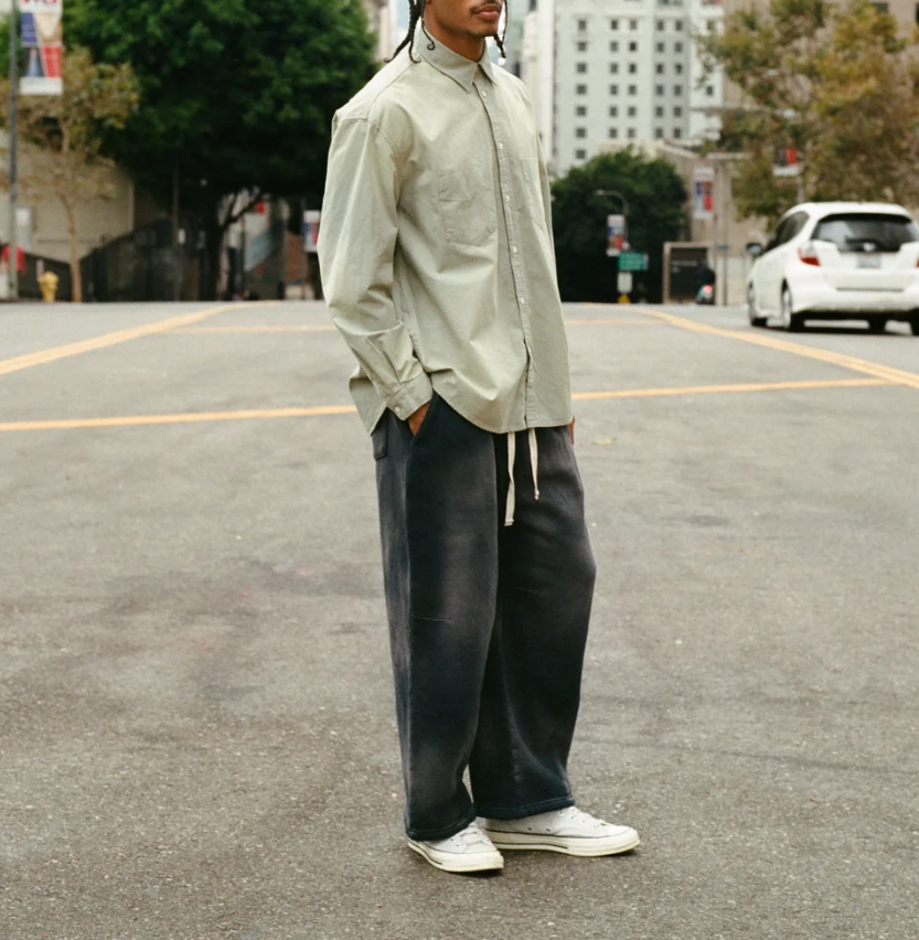 [現貨]MOOJIMOOJI SWEATPANTS 04 | AGED BLACK