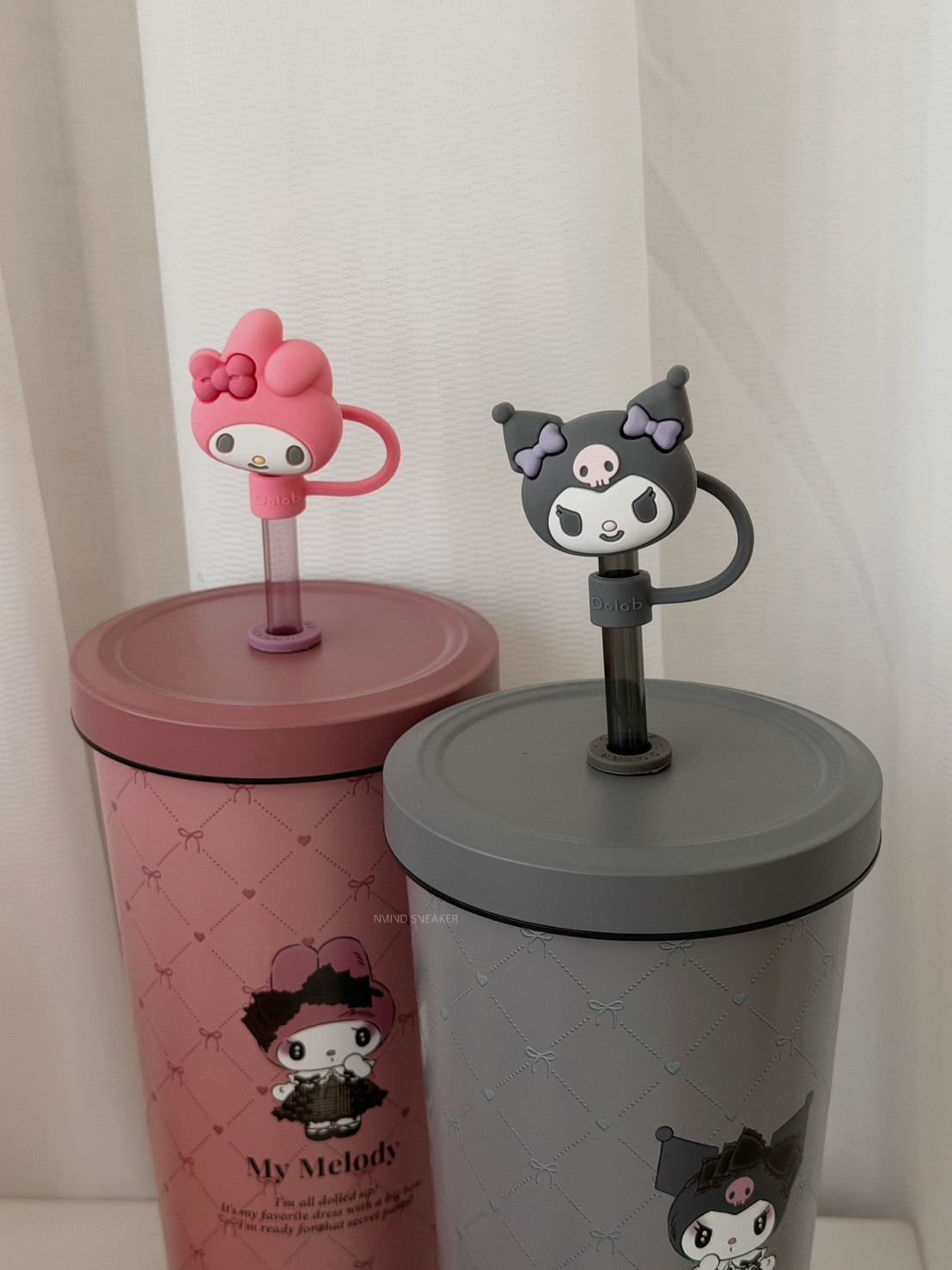 我の珍藏寶貝🎀Oolab x 三麗鷗 小緞帶系列替換式吸管蓋套組