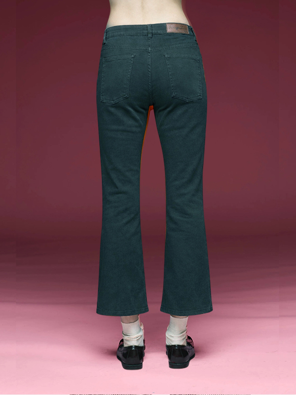 EUROPEAN 九分喇叭褲