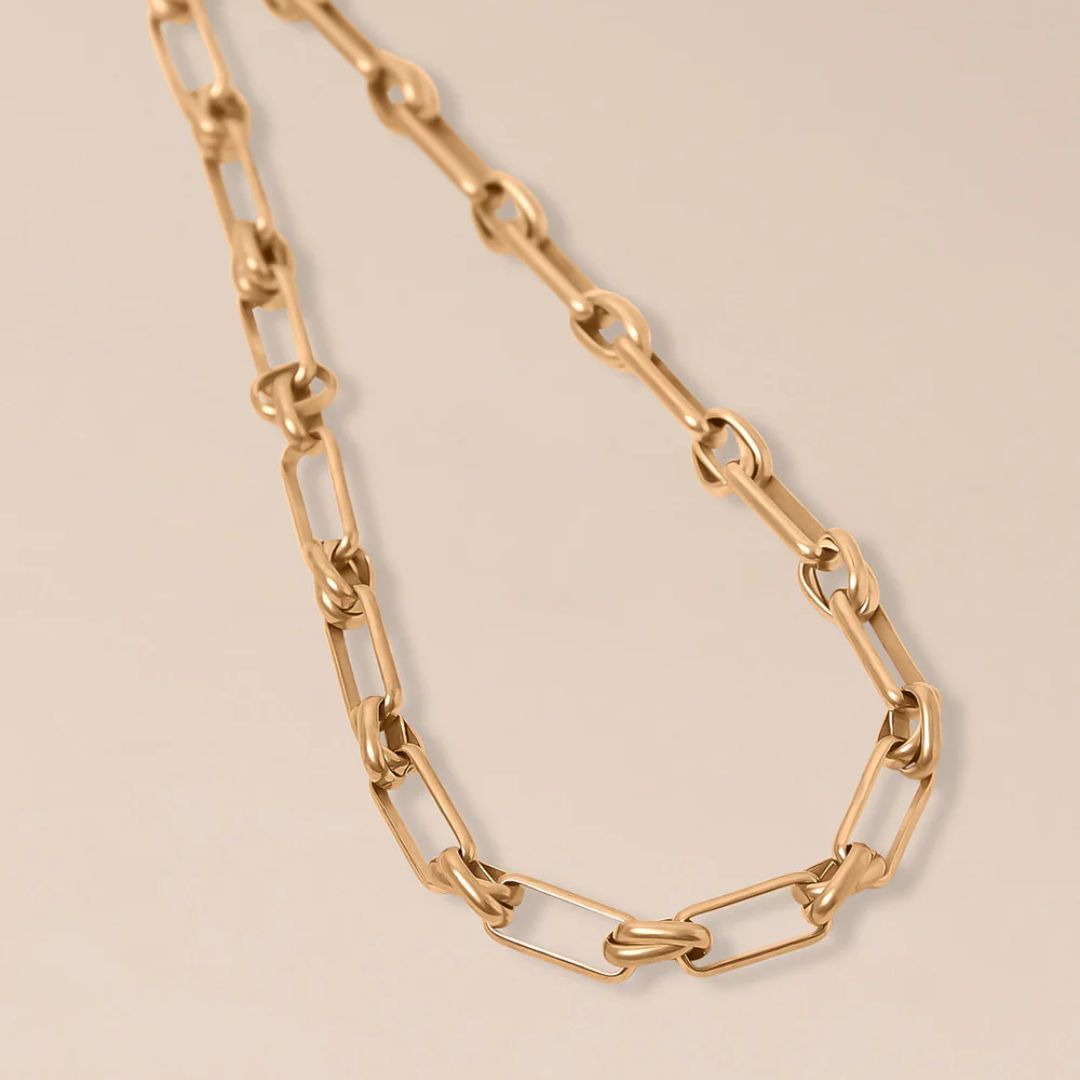 1WK0708-479 [WAEKURA] Necklace Lauren Gold (A-LX-E)