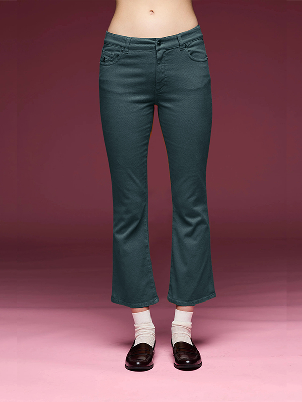 EUROPEAN 九分喇叭褲