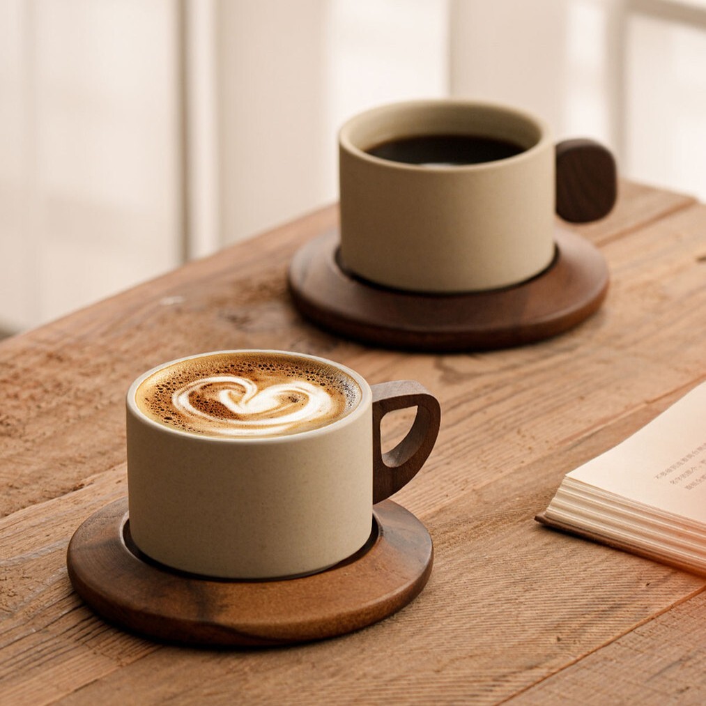 《6508》復古簡約陶土咖啡杯組250ml