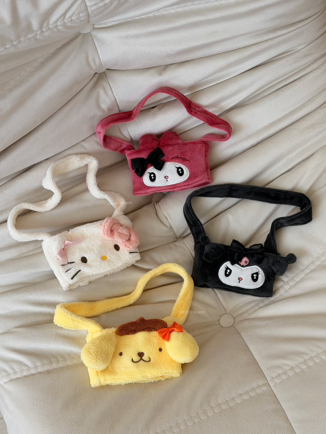 我の珍藏寶貝🎀Oolab x 三麗鷗 小緞帶系列絨毛隨行杯提袋