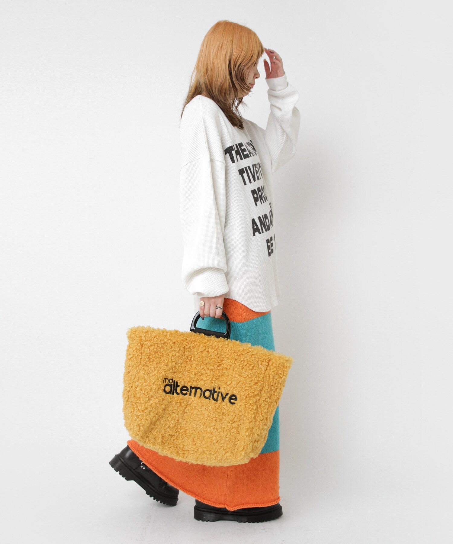 捲捲毛大容量袋款