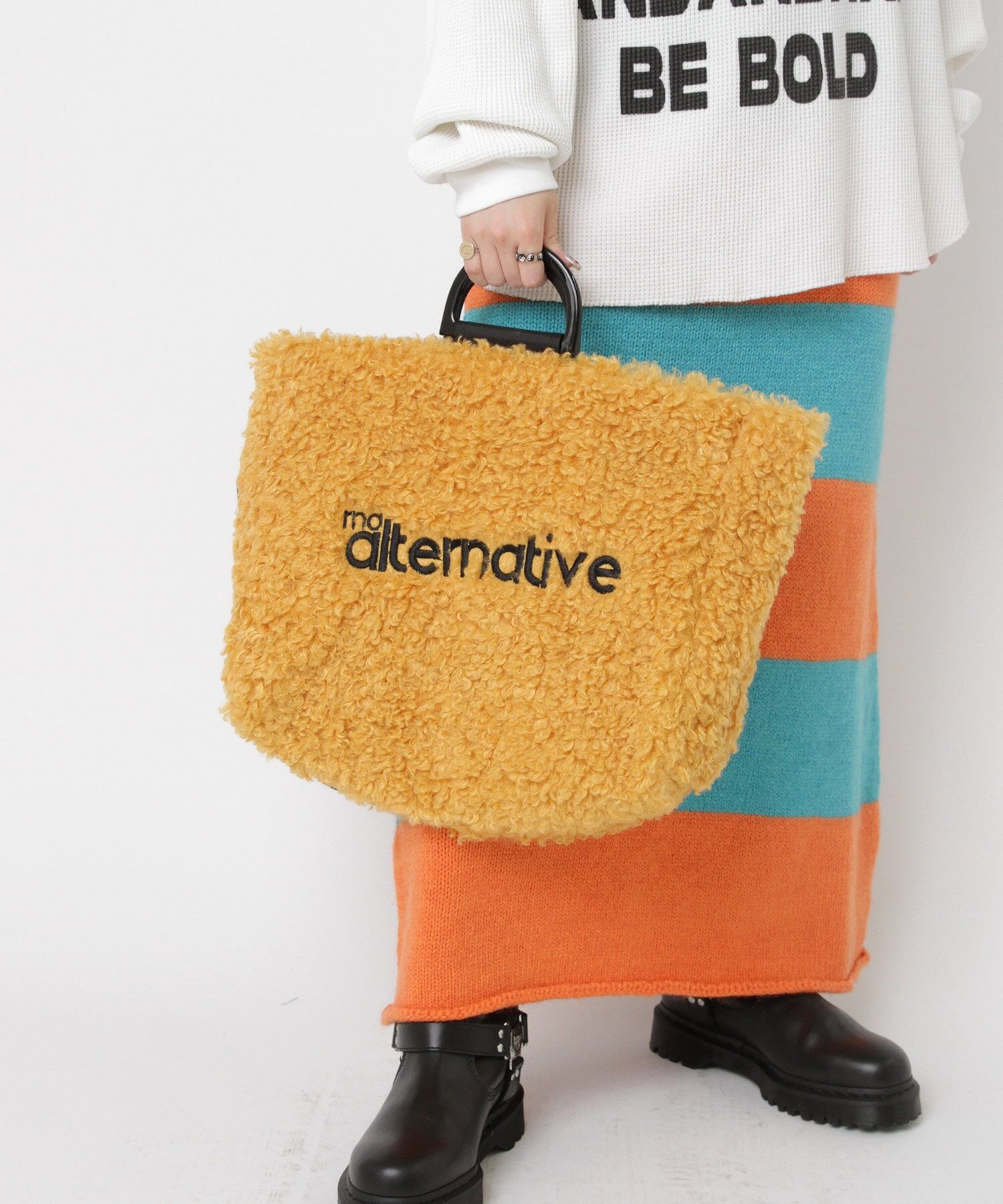 捲捲毛大容量袋款