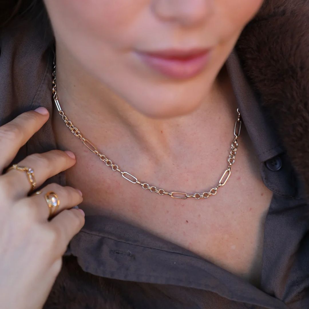 1WK0708-480 [WAEKURA] Necklace Edith Gold (A-LX-E)