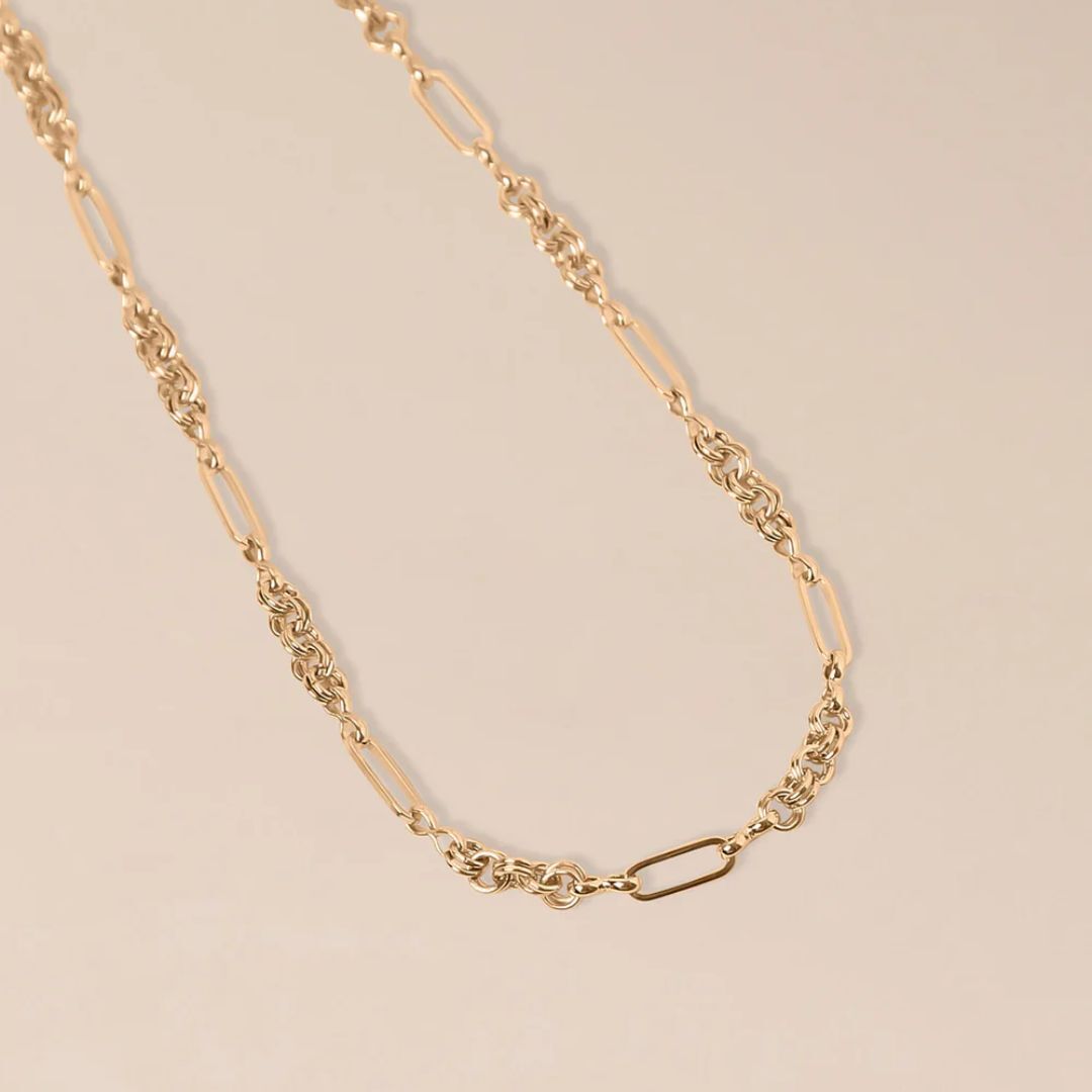 1WK0708-480 [WAEKURA] Necklace Edith Gold (A-LX-E)