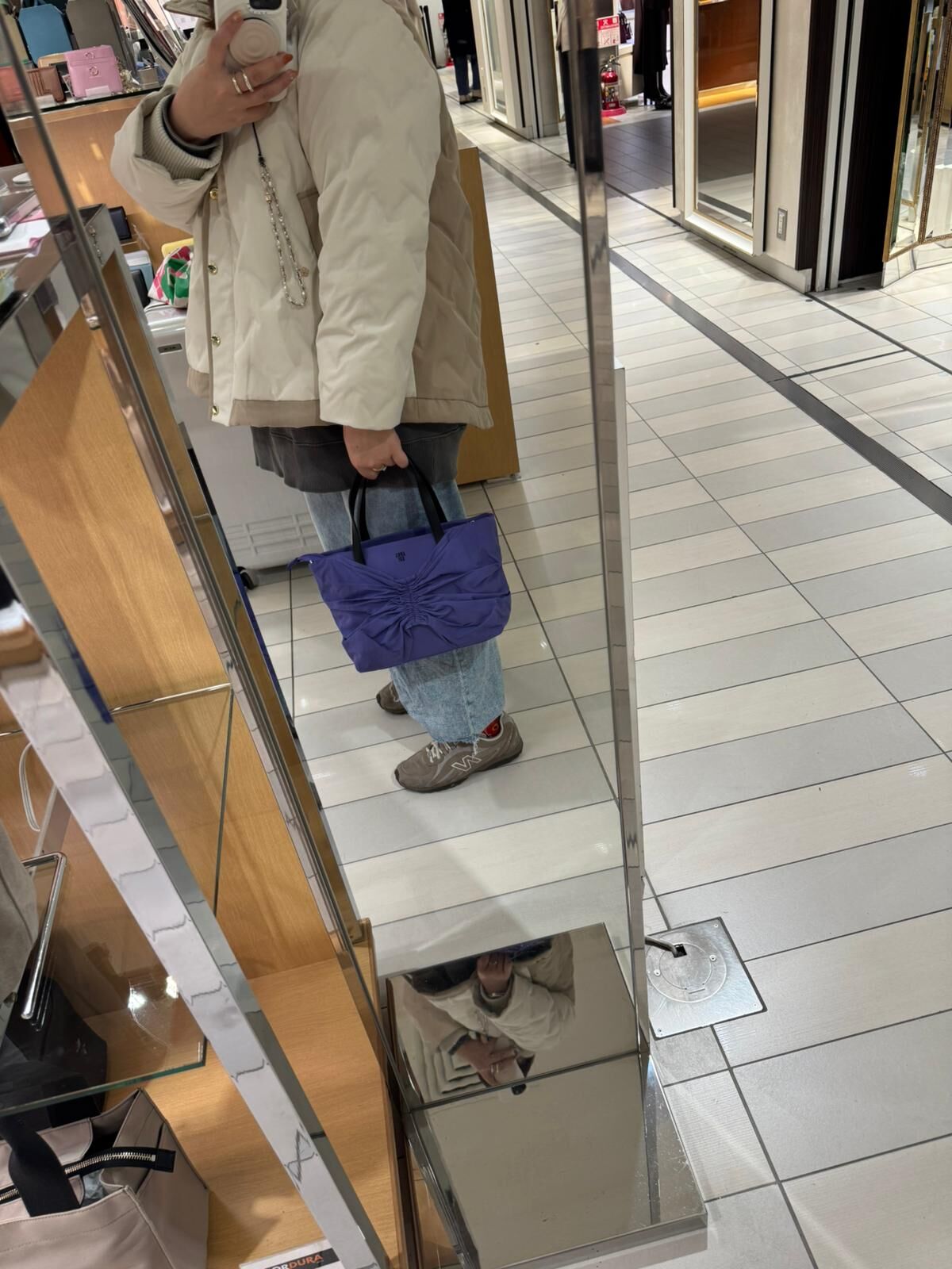 260105 Anna Sui 紫色手挽袋