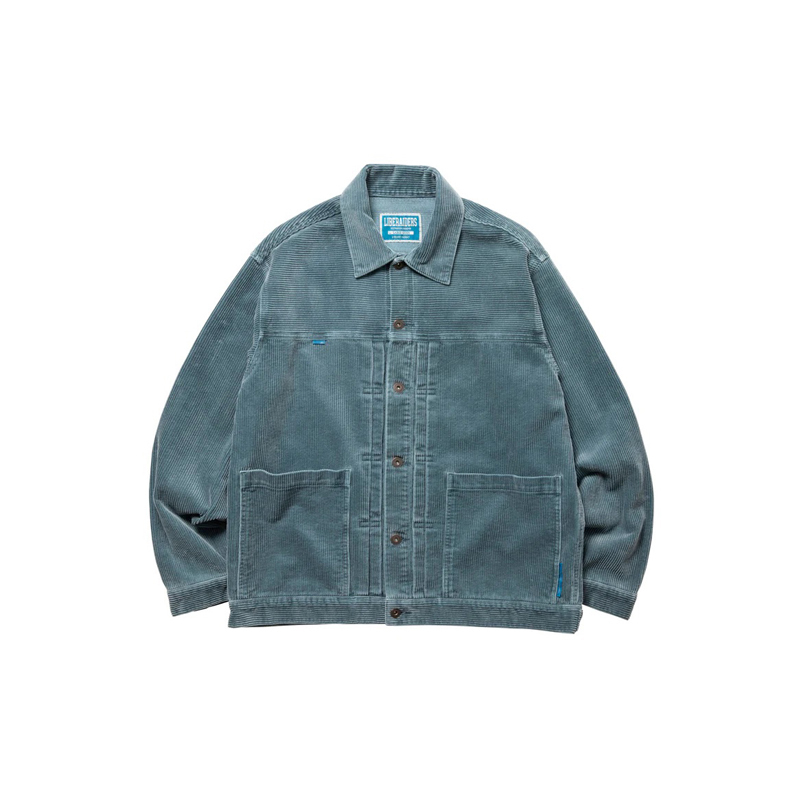 Liberaiders - Garment Dyed Corduroy Jacket - 2 Colors