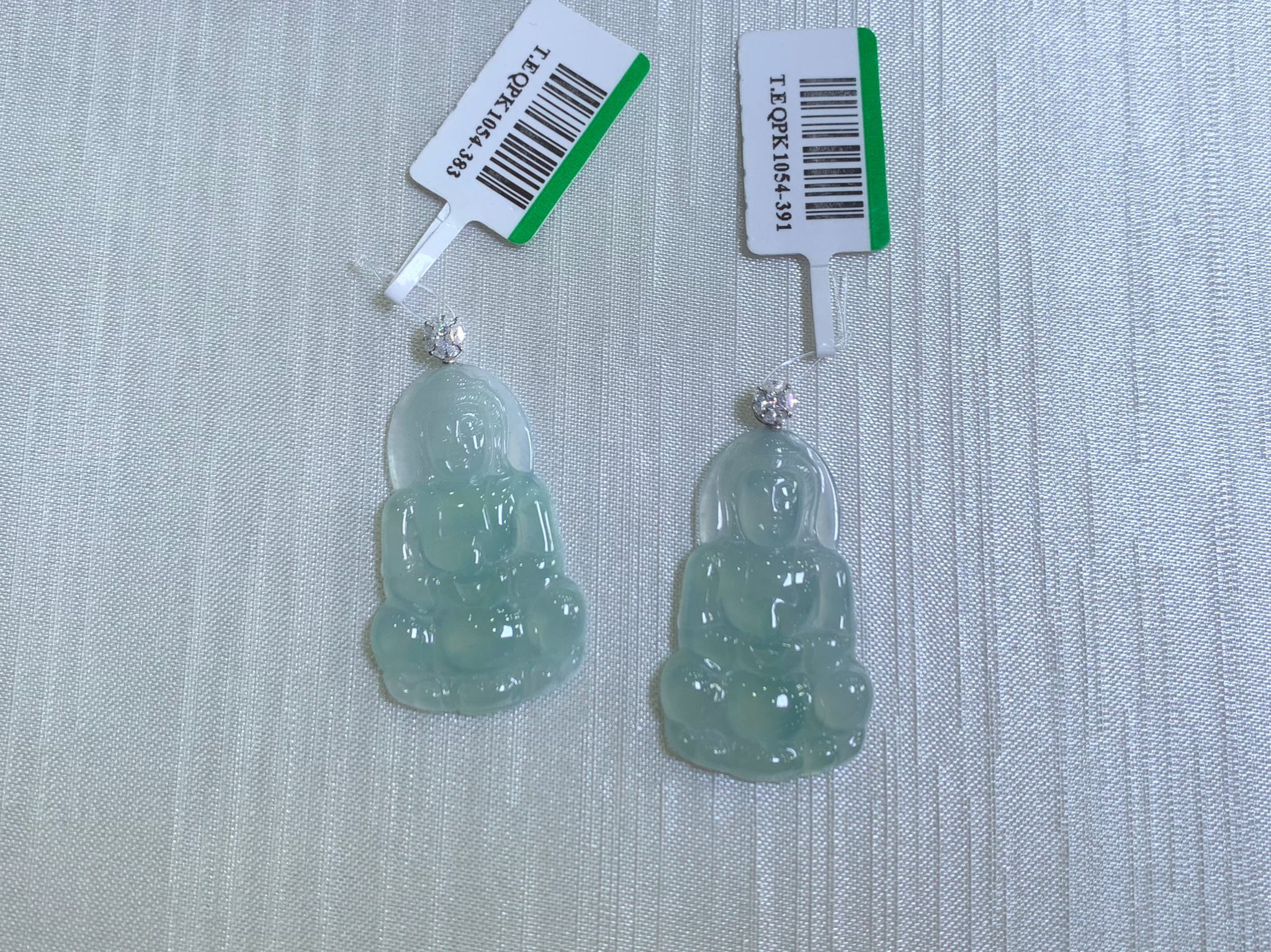 【直播】LL010511 翡翠高冰觀音18K吊墜 (BR129)