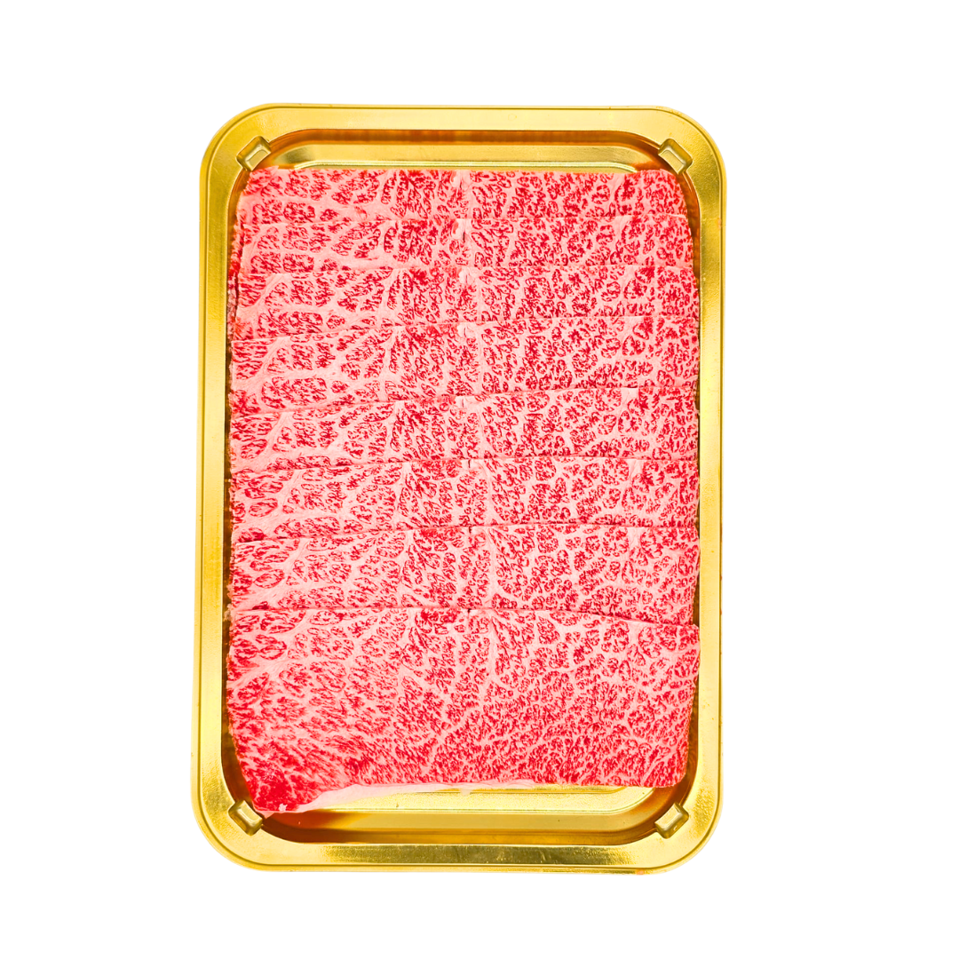 日本熊本縣A5赤毛和牛(赤牛)肩胛火鍋片200g