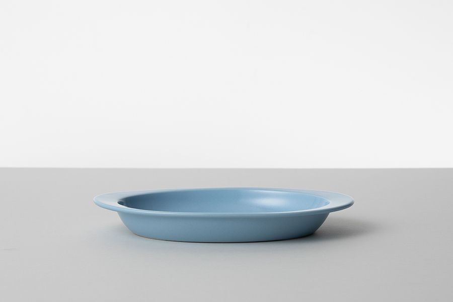 BARBAR(馬場商店)-HASAMI 橢圓盤 淺藍