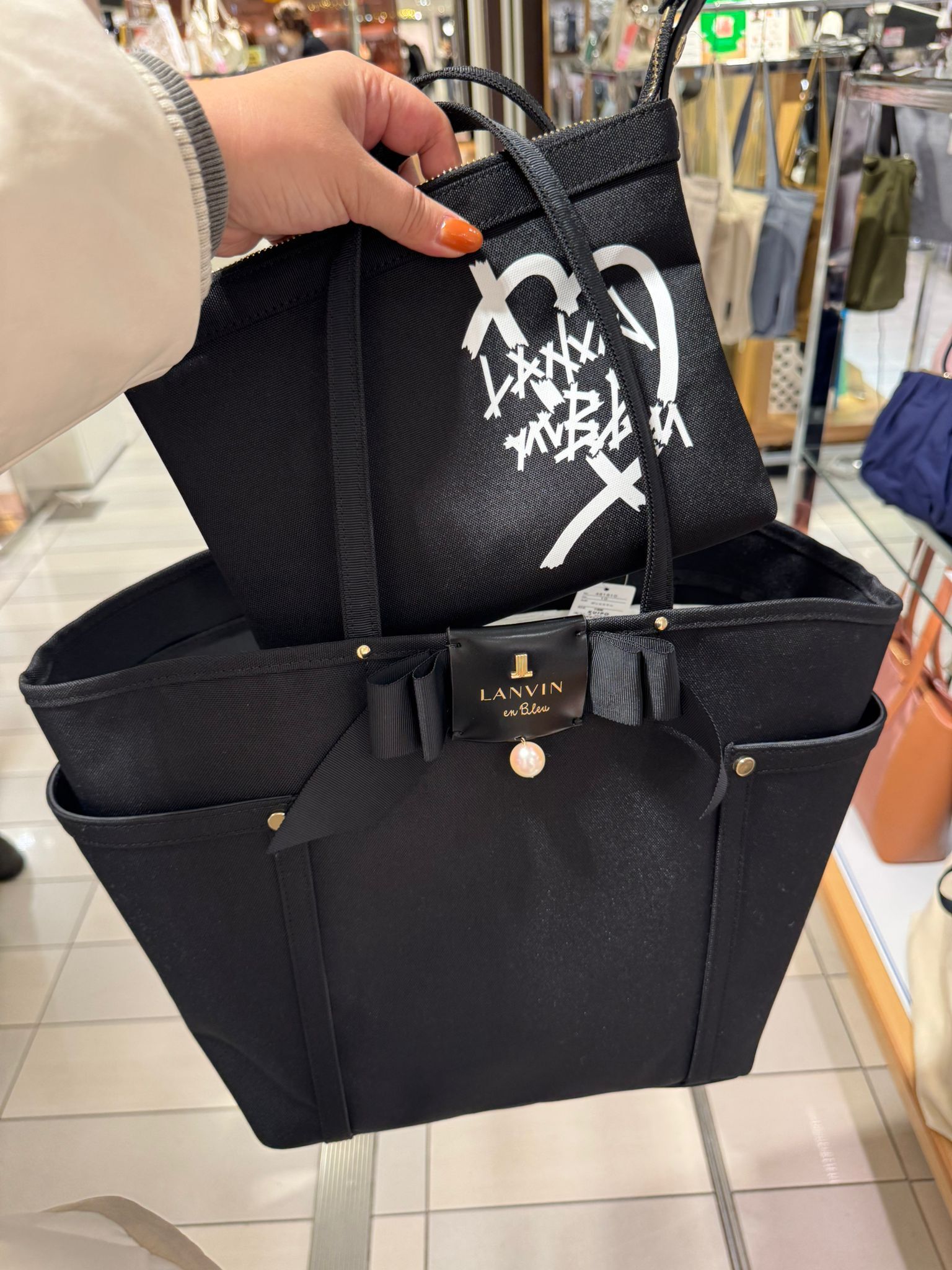 260105 Lanvin 黑色袋
